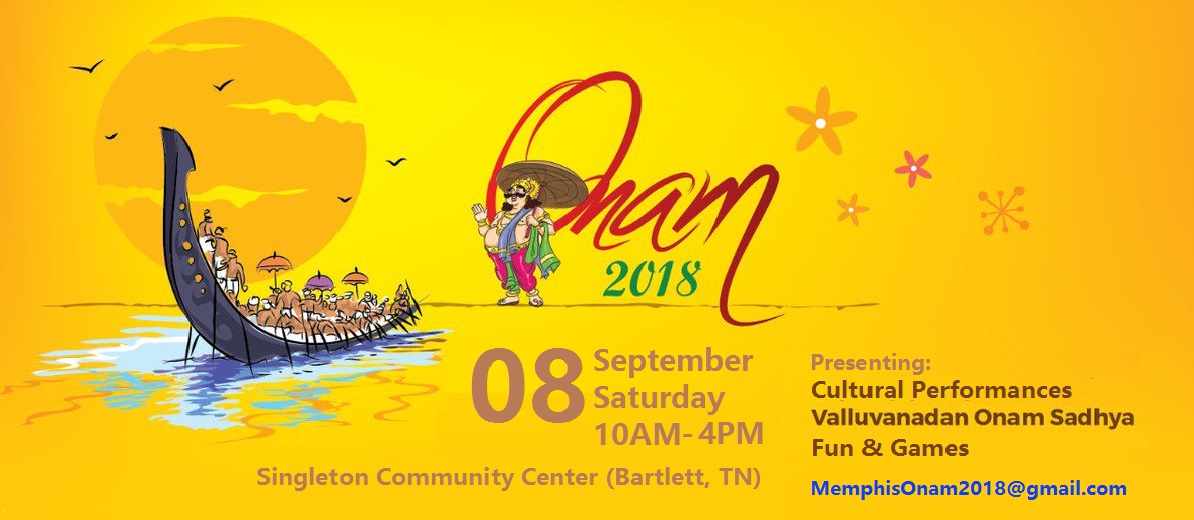 2018 Onam Celebrations (canceled)